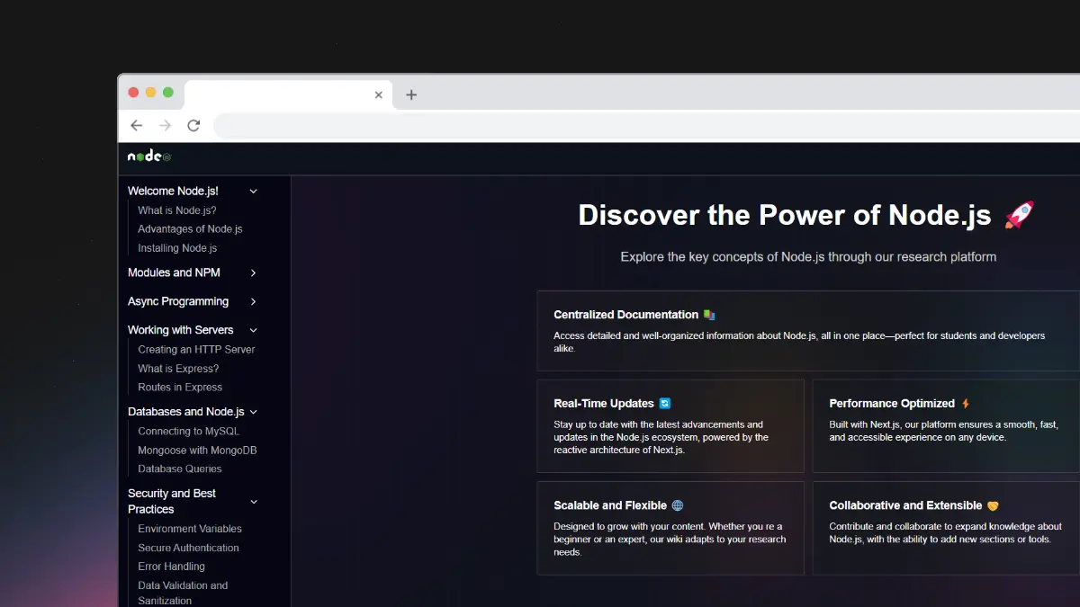 🌍 Express.Js Wiki